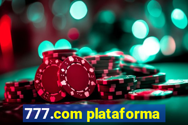 777.com plataforma